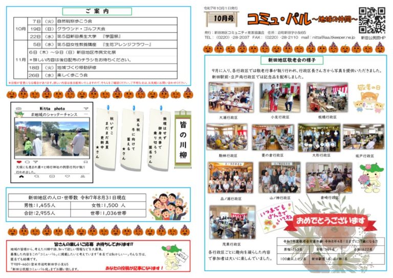 ★コミュパルR7.10月号（表）のサムネイル